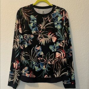 Hurley Women’s Longsleeve Floral SPF shirt XXL